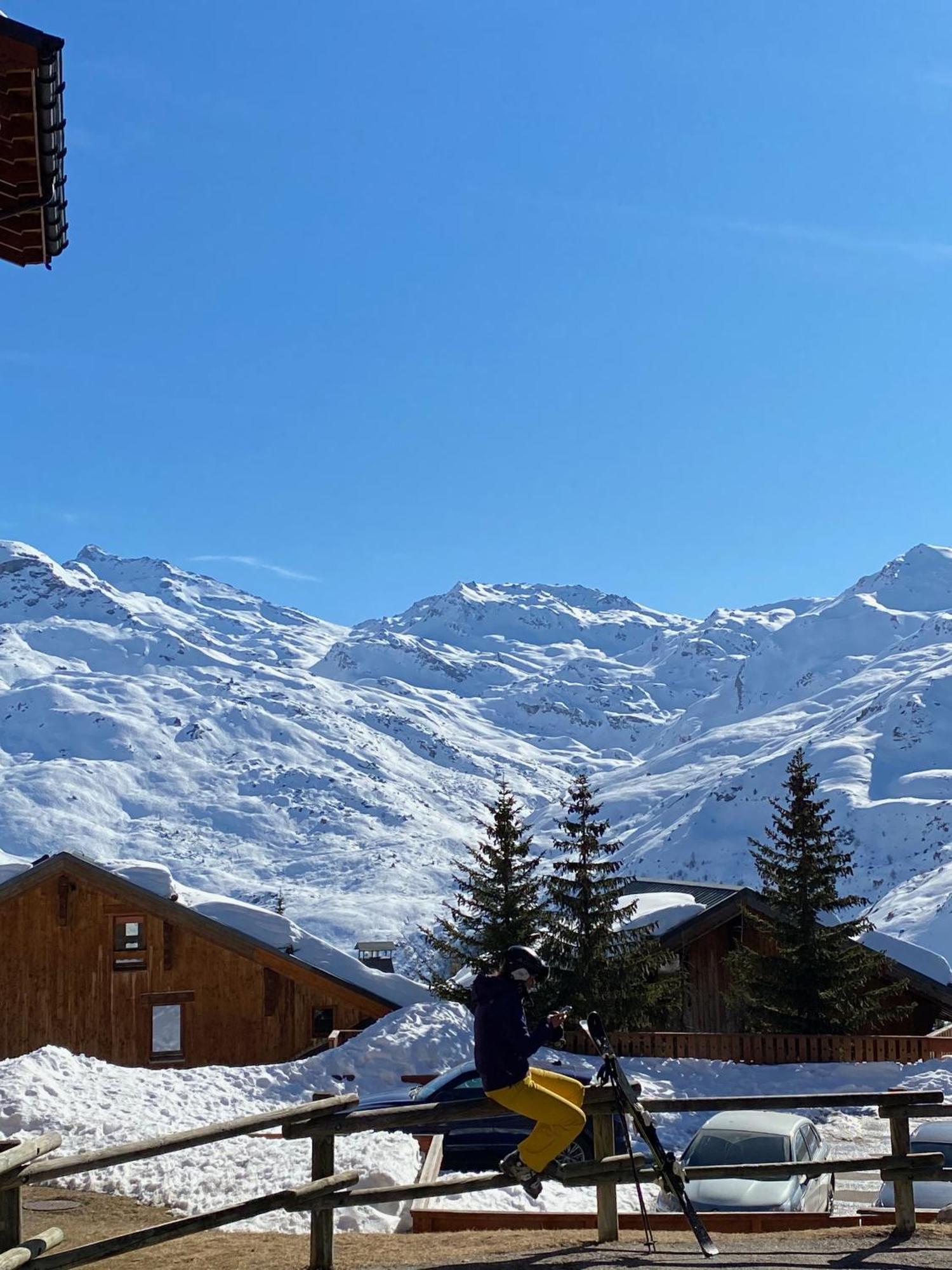 סן-מרטין-דה-בלוויל Le Chamois Des Alpages De Reberty Ski Au Pied מראה חיצוני תמונה