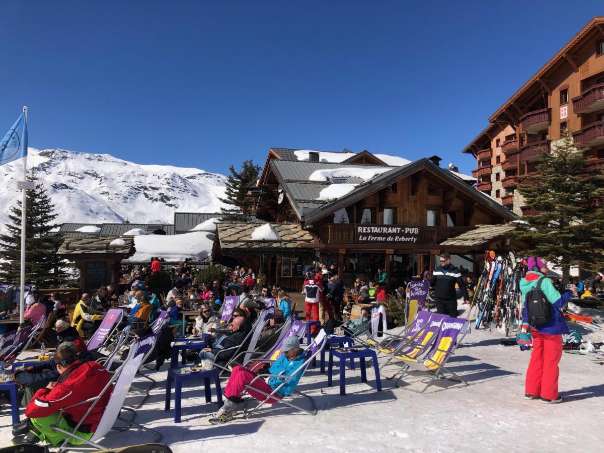 סן-מרטין-דה-בלוויל Le Chamois Des Alpages De Reberty Ski Au Pied מראה חיצוני תמונה