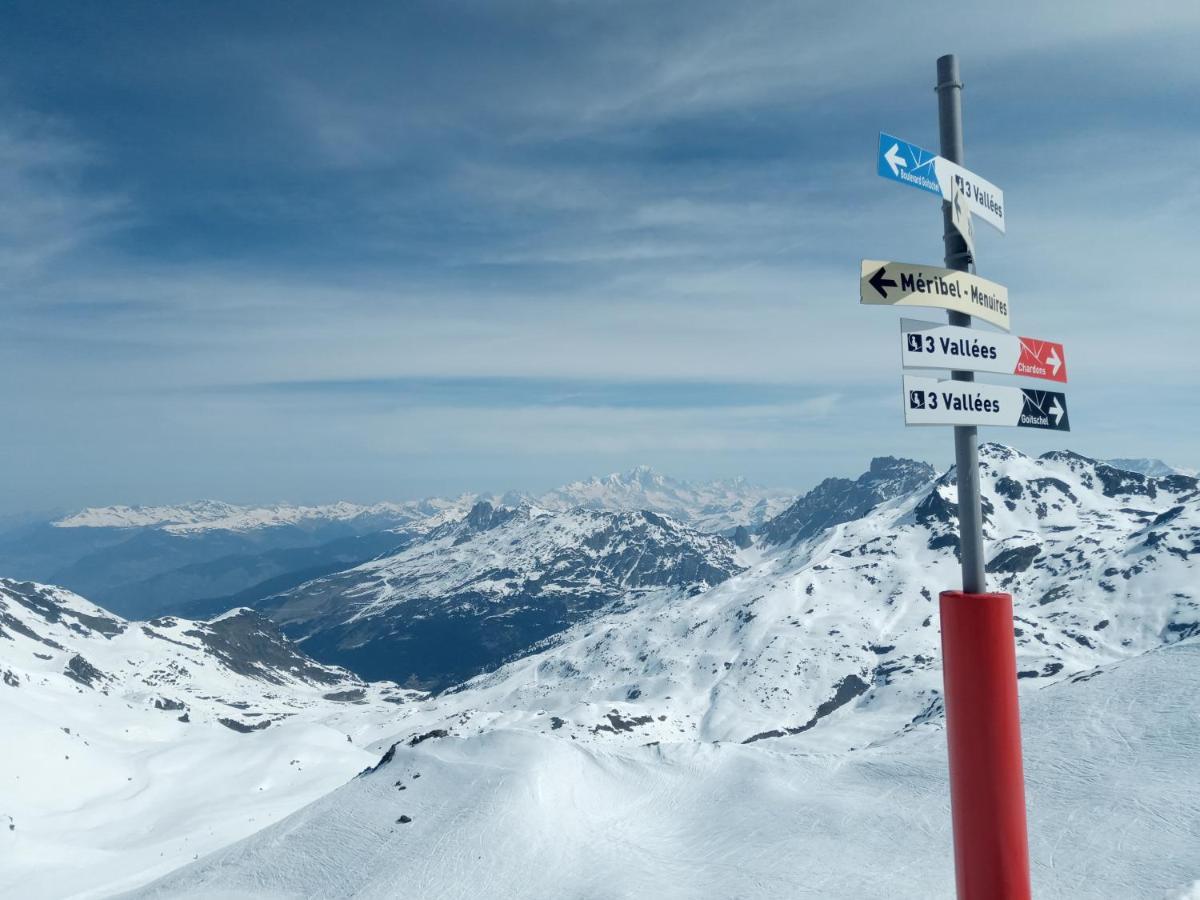 סן-מרטין-דה-בלוויל Le Chamois Des Alpages De Reberty Ski Au Pied מראה חיצוני תמונה